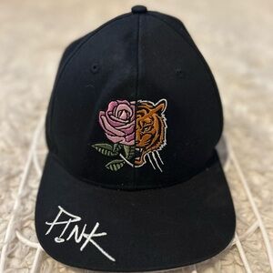 Pink 2019 World Tour black baseball hat band memorabilia unique